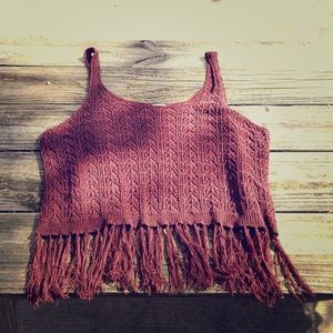 Knit tank top!